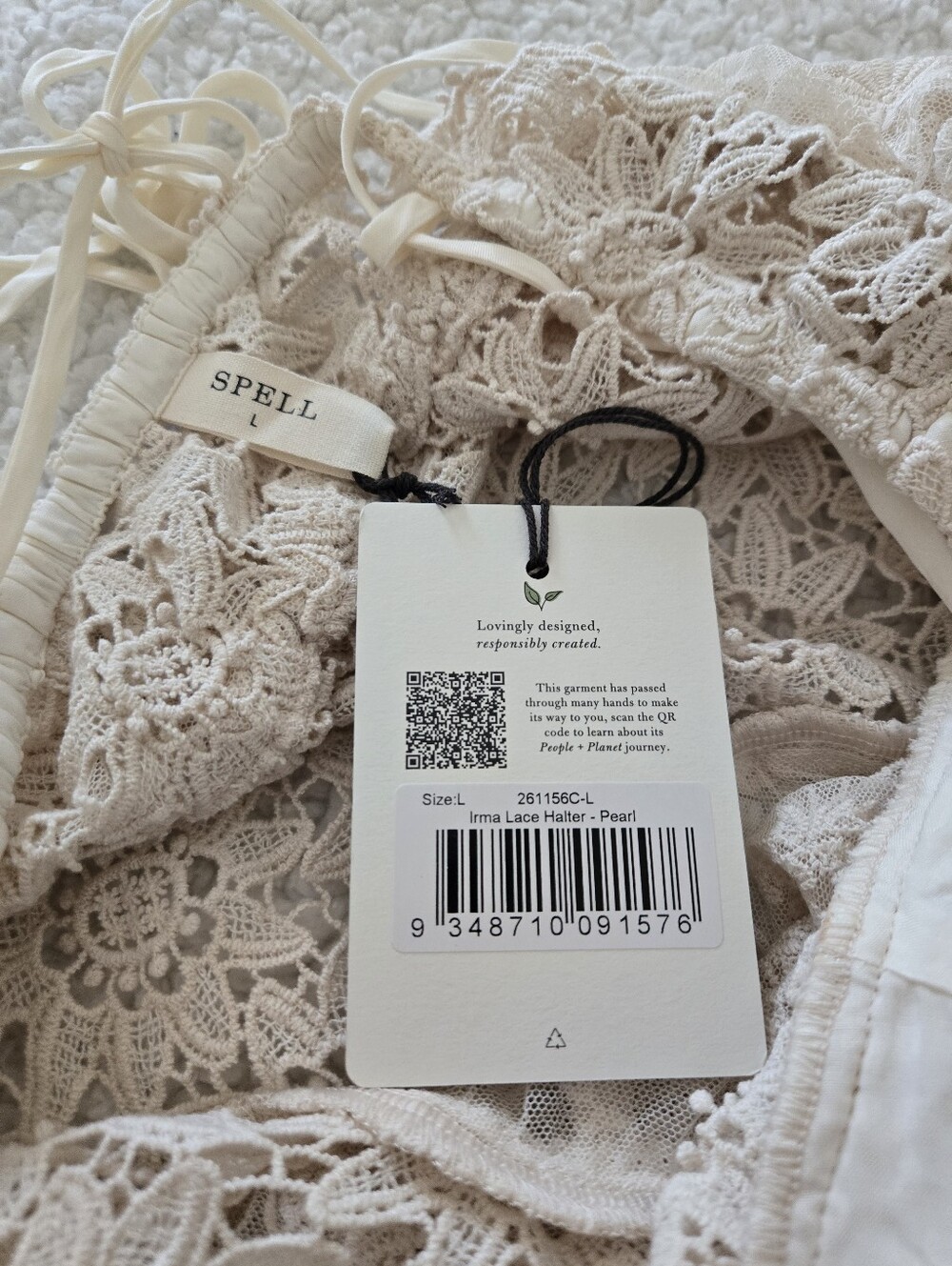 RESERVED FOR OR❣️❣️Spell Irma Lace NWT SZ L - Picture 6 of 10